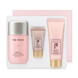 The Whoo Gongjinhyang Soo Su Yeon Moisture Sun Cream 60ml Special Set: Hydrating Sun Cream for Women / 더후 공진향 수 수연 수분 선크림 60ml 기획세트 수분 촉촉 여성 썬크림
