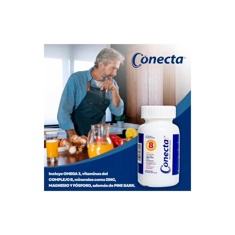Suplemento alimenticio Conecta Gold (600 mg)