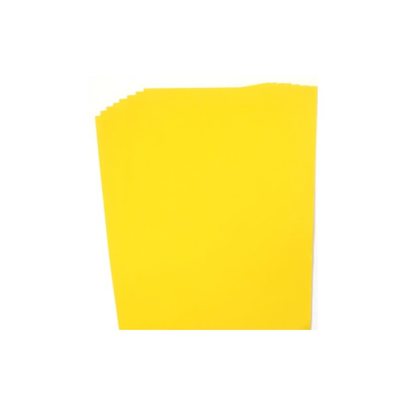 Color Paper, Yellow, Dark Cream, Extra Thick Mouth, Iro, A4,