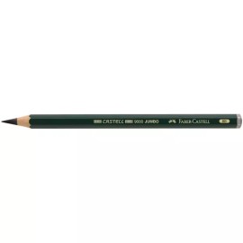 Faber Castell Writing Pencil 8B (2 Pack), Easy to see for Low Vision, No Smudge