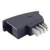 1x TAE N Plug to Western Socket RJ11 6/4 Telephone