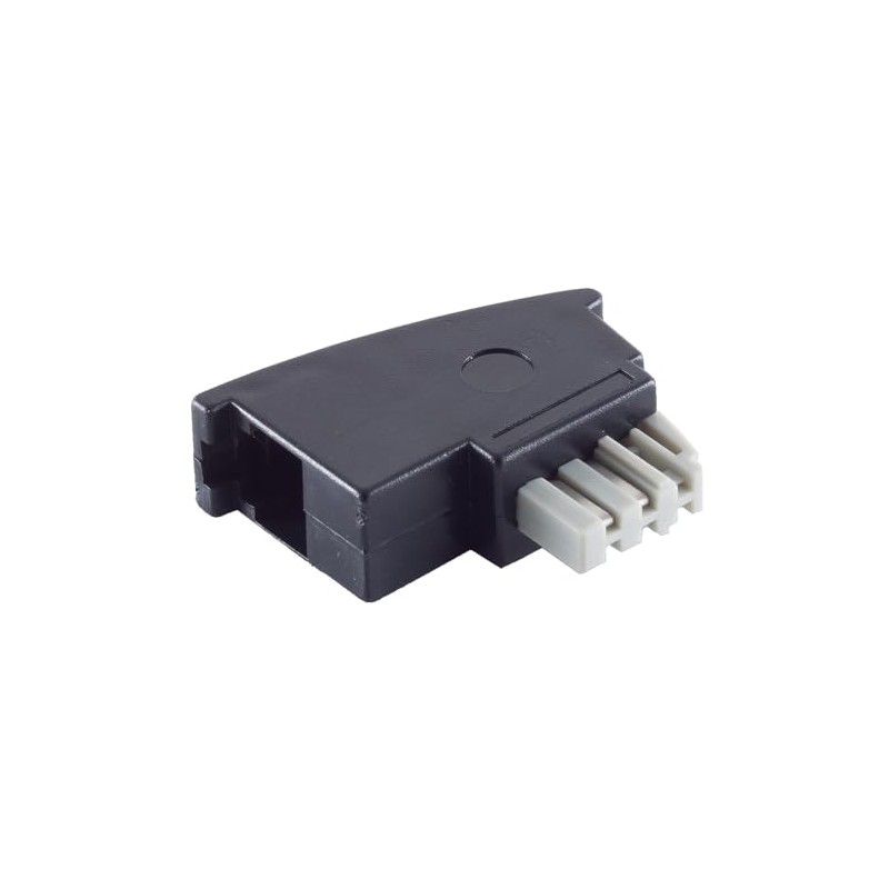 1x TAE N Plug to Western Socket RJ11 6/4 Telephone