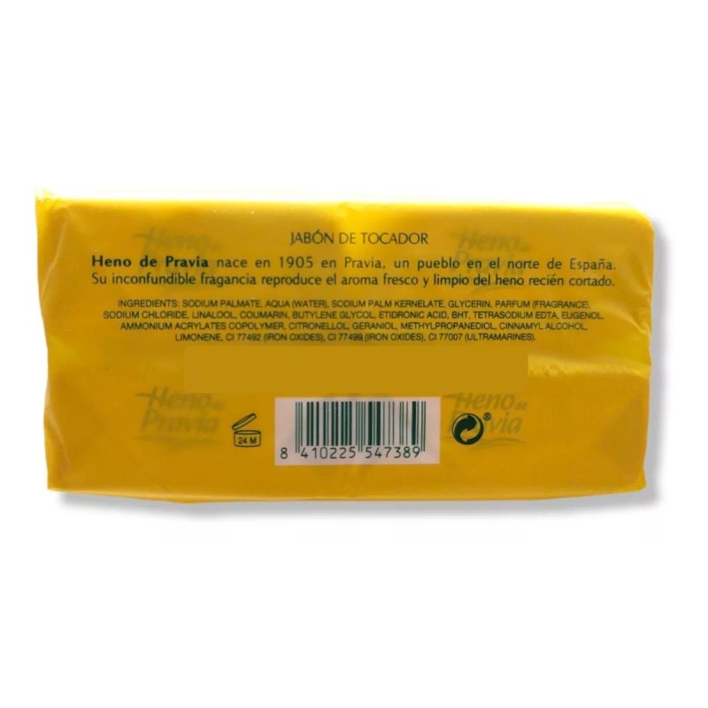 Heno de Pravia Jabon Natural Heno De Pravia Pack 4