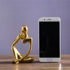 Decorative Thinker Statue, Abstract Art Sculpture, Resin Figurine for Home