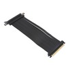 PCIE4.0 X16 Riser Cable 9.8in Length Right Angle High Speed