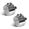moinkerin 2 x Hand Counters Counter Hand for Inventory, Sports,