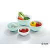 Fudogiken F2612 Flat Colander Ball Set of 6 Aqua