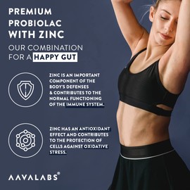 Bio Cultures Complex [ 120 Billion CFU ] 30x Bacterial Strains incl. Lactobacillus Acidophilus & Bifidobacterium per Serving - 90 Capsules - 3rd Party Tested