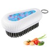 Fruit and Vegetable Brush, Multi-Purpose Produce Scrubber Brush with Non-Slip