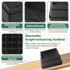 Coptiner Bedding Adjustable Furniture Risers, 2.5 cm, 5 cm, 7.5