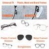 Eyeglasses Nose Pads,6 Pairs Silicone Nose Pads for Glasses, Anti-Slip