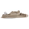 TRQ Front Right Interior Door Handle Beige Passenger Side Compatible