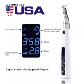 AZDENT Dental Cordless LED Endo Motor 16:1 /Apex Locator Root Canal Finder - Endo Motor Y-smart