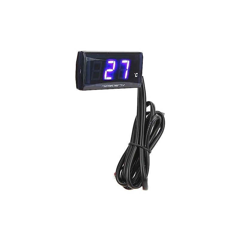 Motorcycle Water Thermometer, Digital Temperature Meter, Thin M10 Sensor Thread,