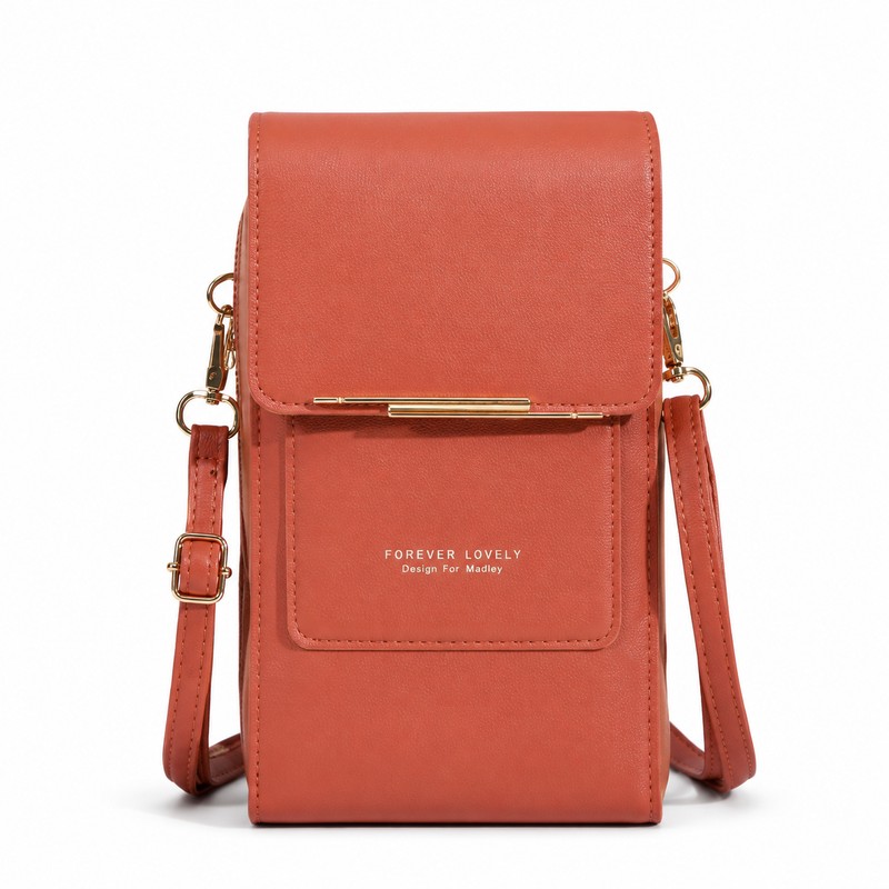 Women’s Crossbody Phone Purse with Touch Screen Wallet Design –