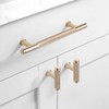 Asidrama 10 Pack 5 Inch(128mm) Knurled Gold Kitchen Cabinet Handles,Cabinet