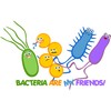 CafePress Bacteria are My Friends Round 4" MDF Holiday Ornament