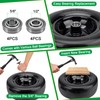2Pcs 11x4.00-5 Lawn Mower Tires Flat Free, Upgraded 11x4-5 Zero
