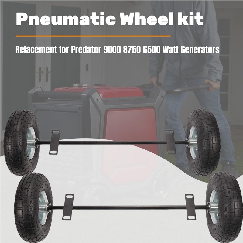Generator Wheel Kit 10in Replacement for Predator 9000 8750 6500