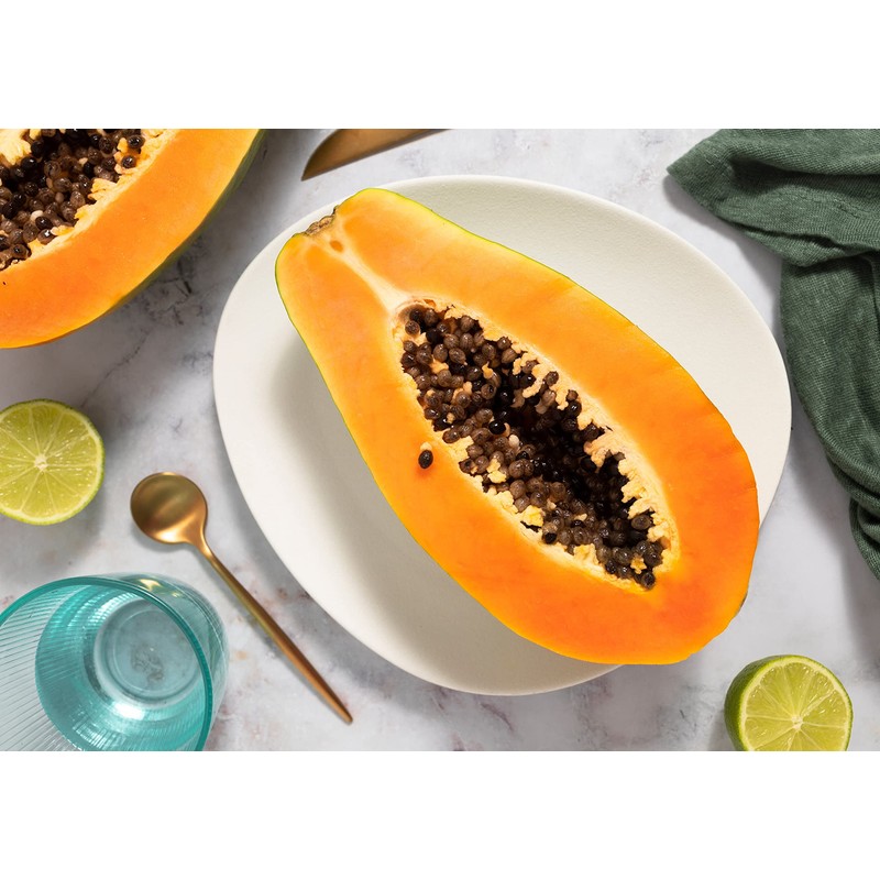 Food to Live Organic Dried Papaya Spears, 8 Ounces Kosher,