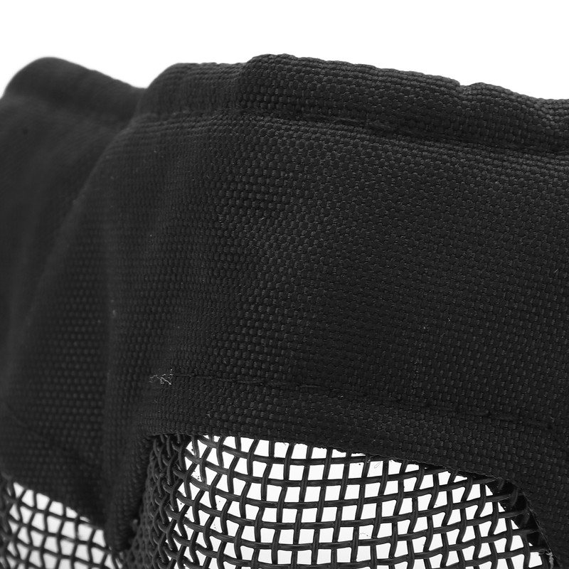 Half Face Mesh Mask Adjustable with Ear Protection Mesh Mask