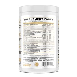 Underground Bio Labs/Panda Supps Skull High Stim/Nootropic Pre-Workout,3 Caffeine Sources,for Tunnel Vision Focus, Massive Pumps, Unparalled Energy (40 Scoops) Cranial Smash (Lemon Lime Refresher)