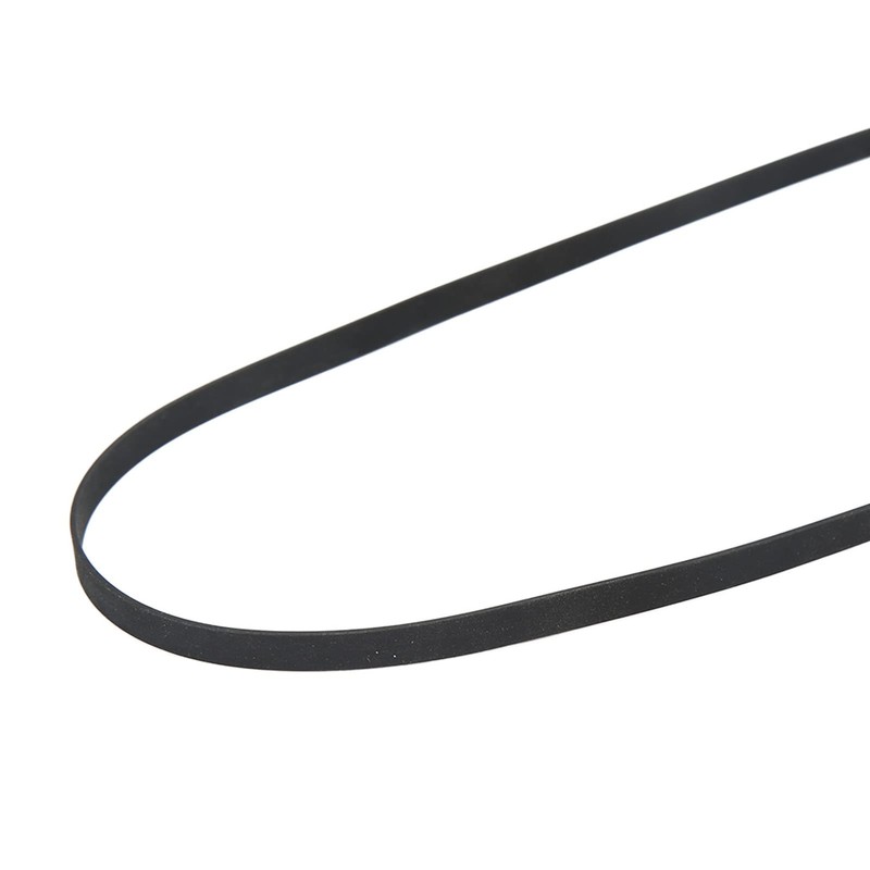 Alomejor Black Record Player Turntable Belt Replacement Rubber Recorder Drive