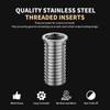 SENNMONN Thread Repair Inserts M11X1.25X28.2MM Insert Qty 10 Stainless Steel