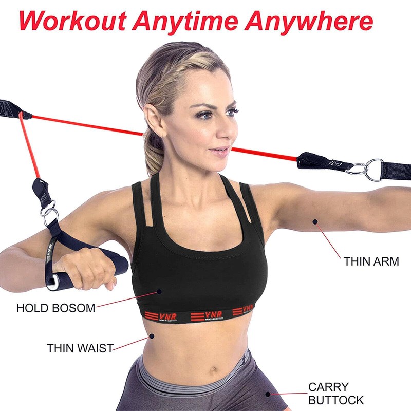 Exercise Handles Heavy Duty Cable Machine Attachments D Handle Stirrup