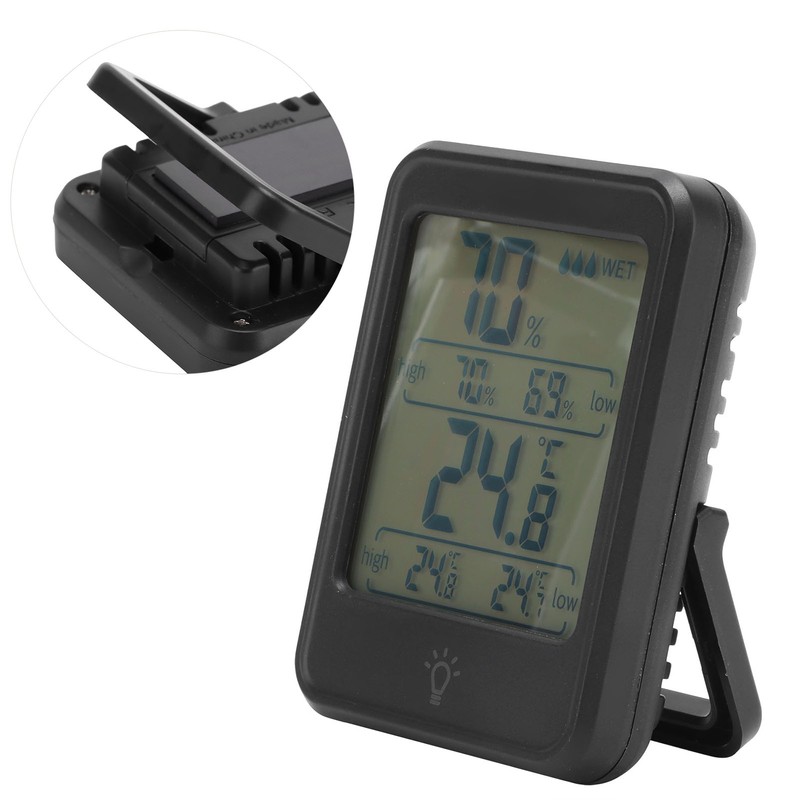 MC41 Thermometer Hygrometer Digital Temperature Humidity Meter Tester with LCD