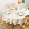 Eternal Beauty Table Cloth Wipe Clean 150 cm Diameter Round