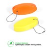 Foam Floating Keychain Oval Float Key Ring Key Float Foam
