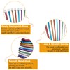 plzzree Tunisian Crochet Hooks Set with Case: 24pcs Tunisian Crochet