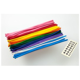 Suzuki Latex Pencil Balloons, Pack of 50, 10 Assorted Colors