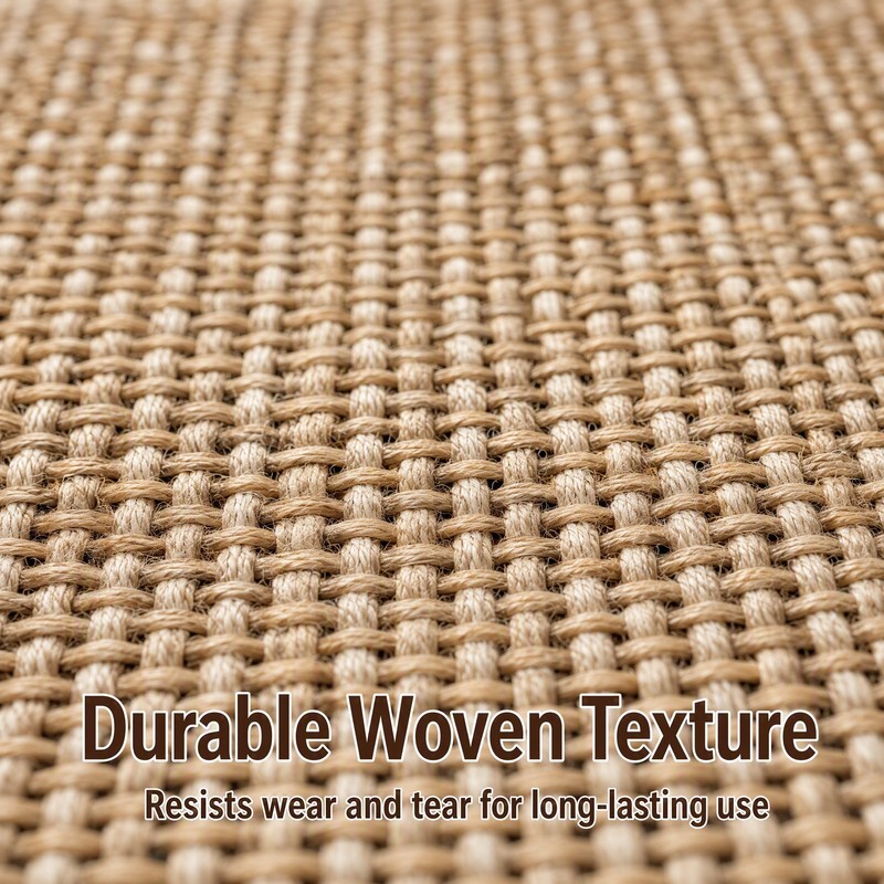 Washable Kitchen Runner Rug for Floor Protection – Non-Slip Faux