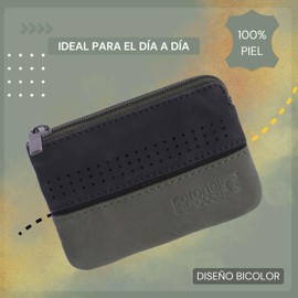 Coronel Tapiocca Alejo Men's Wallet Brown 11.3 x 8 cm, Green, Men's wallet