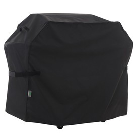 F&J Outdoors Grill Cover Waterproof UV Resistant for 2 Burner Charcoal Gas BBQ, 48Wx27Dx43H in,Black