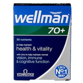 Vitabiotics Wellman 70+ 30 Tablets