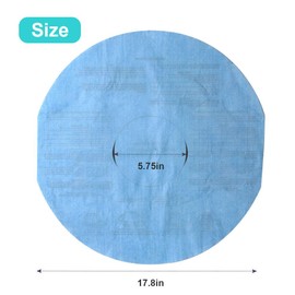 KEEPOW 90107 Shop Vac Filters for Most 5 Gallon and Above Shop Vac Wet/Dry Vacuum Cleaners, Reusable Paper Disc Filter, Replace Part# 9010700, 9013700, 6 Pack