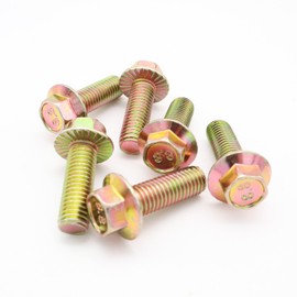 19M7786 Blade Bolts Replacement John Deere 19m7786 fits for John Deere L100 L110 L118 L120 L130 Sabre 1642 1742 2048 GX20250 GX20819 GX20434（6pcs ）