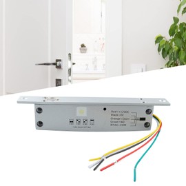 Electric Door Strike Lock ,Electric Drop Bolt Door Lock Anti Prying for Door Access Control(Power Off Unlocking)