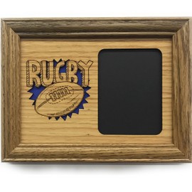 Rugby Picture Frame - 5x7 Frame Holds 3x4 Photo