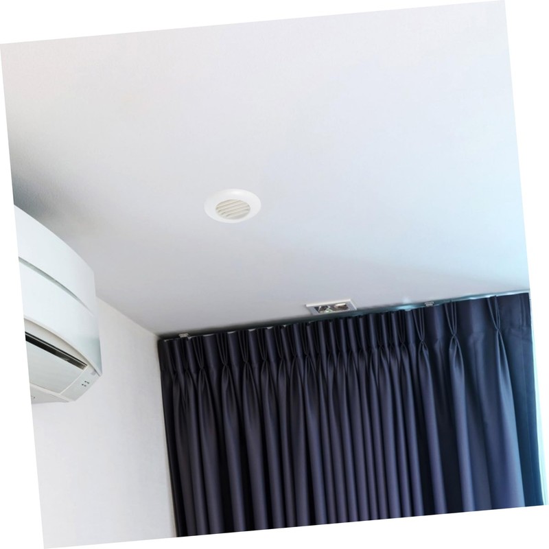 SHOWERORO 2Pcs Round Air Vent Louver for Air Conditioner Ceiling