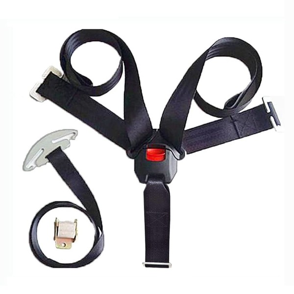 Universal Baby Highchair Stroller Pushchair 5pt 5 Point Safety Harness