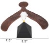 PROLOSO 2 Pcs Balancing Bird Balance Eagle Wingspan with Pyramid