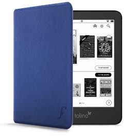 Forefront Cases Case for Tolino Shine 4th Generation - Royal Blue - Thin & Lightweight, Smart Auto Sleep/Wake Protective Case, Pouch for Tolino Shine 4th Generation, 2022