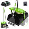 UPSKY Dog Pooper Scooper Swivel Bin & Rake Kit with