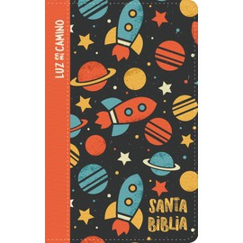 NVI Biblia Luz en mi camino cohetes, multicolor símil piel                                                                                            