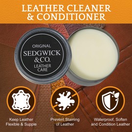 Huntley Equestrian Sedgwick All Natural Leather Care| Leather Conditioner| Leather Softener
