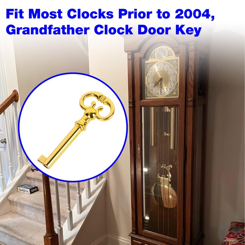 Grandfather Clock Key Replacement Howard Miller Grandfather Clock Door Key,